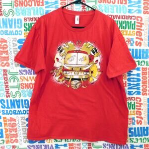 Ralphie May T Shirt Filthy Animals Tour Size XL 2014 Red Tattoo Graphic